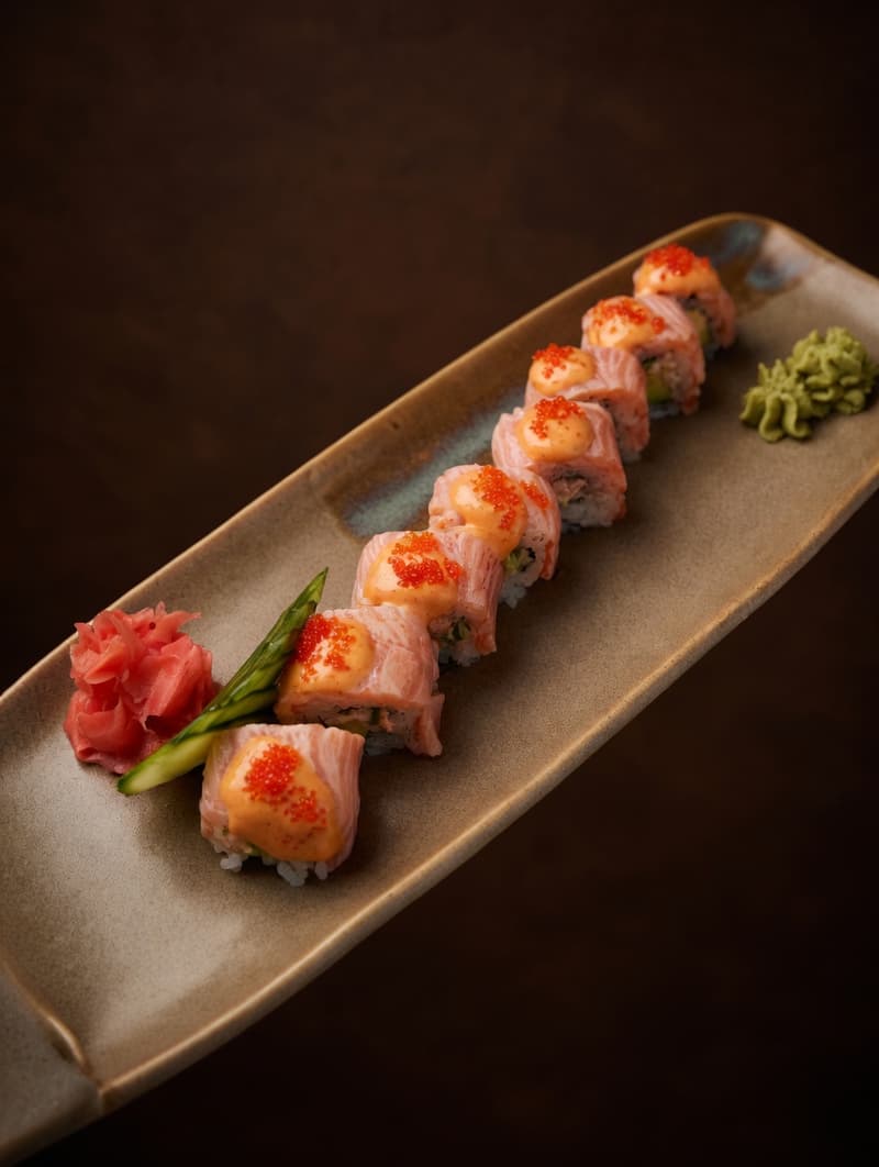 Seared Salmon Uramaki