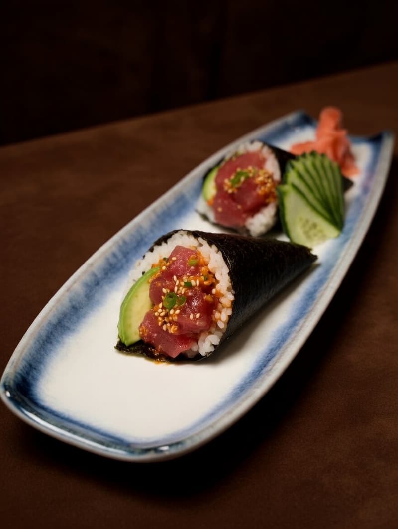 Spicy Tuna Temaki