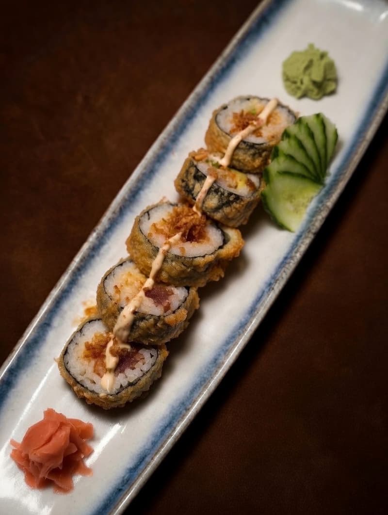 Spicy Tuna Tempura Futomaki