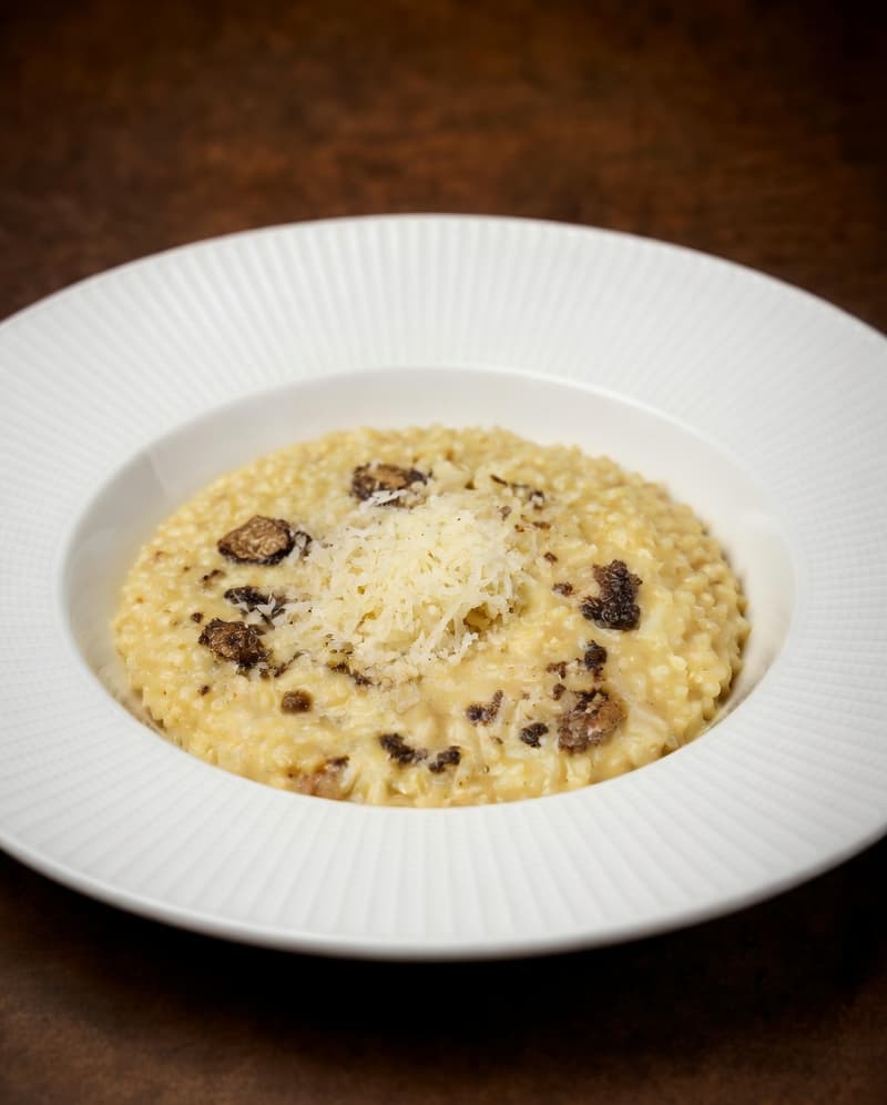 Velvety Truffles Risotto